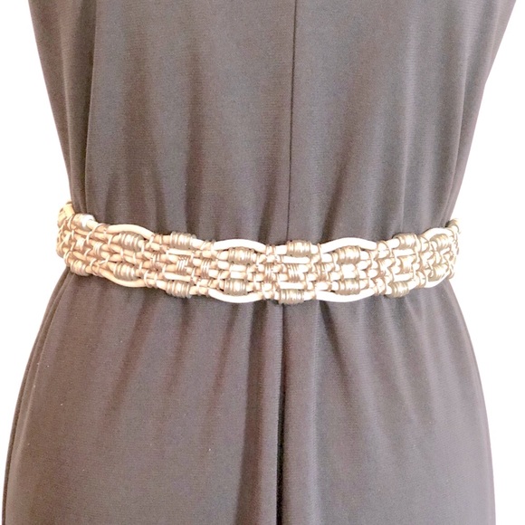 VTG 80s Boston Proper leather belt - Picture 2 of 8